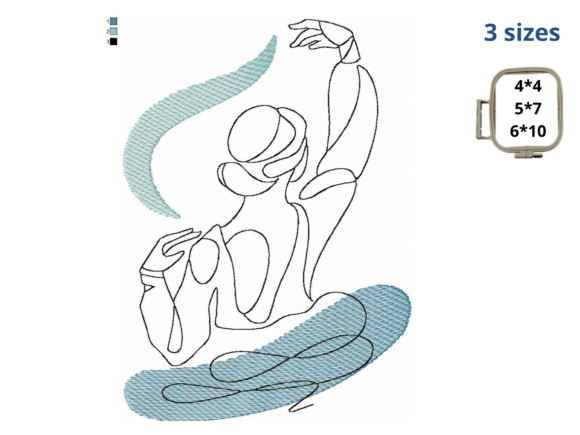 Ballerina One Line Art Review