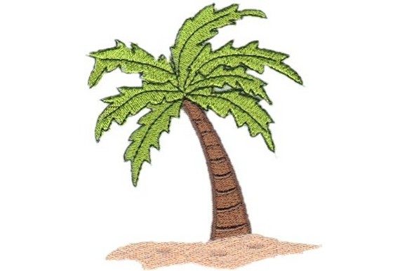 Beachy Palm Embroidery Review