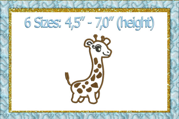 Giraffe Applique Review
