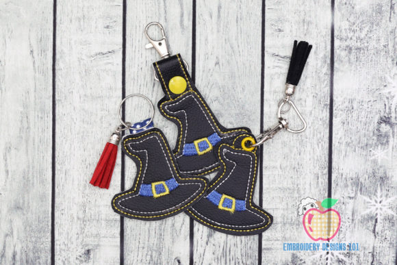 Halloween Hat Embroidery Design