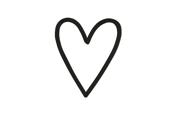 Heart Line Art Review