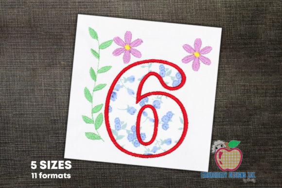 Number 6 Applique Review